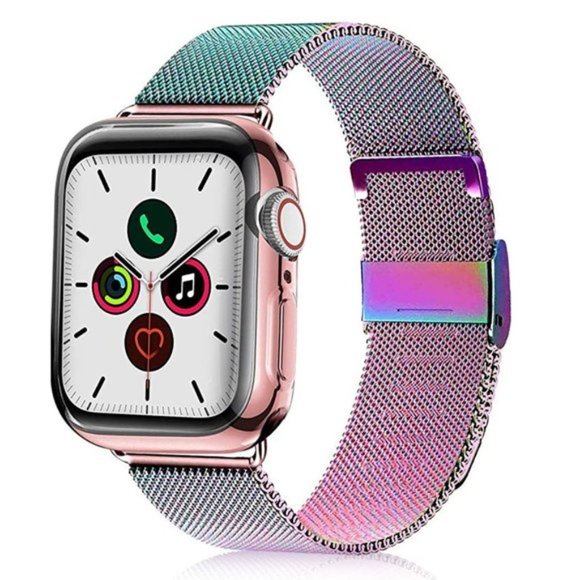 NEW[BAND]  Milanese Stainless For Apple Watch - Picture 1 of 6